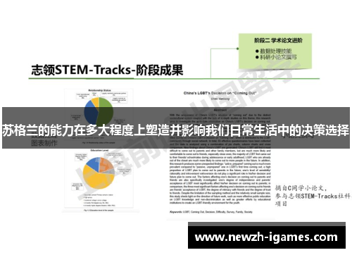 苏格兰的能力在多大程度上塑造并影响我们日常生活中的决策选择 苏格兰的能力在多大程度上塑造并影响我们日常生活中的决策选择