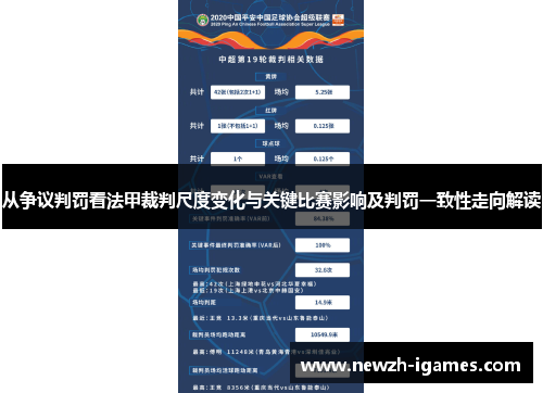 从争议判罚看法甲裁判尺度变化与关键比赛影响及判罚一致性走向解读 从争议判罚看法甲裁判尺度变化与关键比赛影响及判罚一致性走向解读